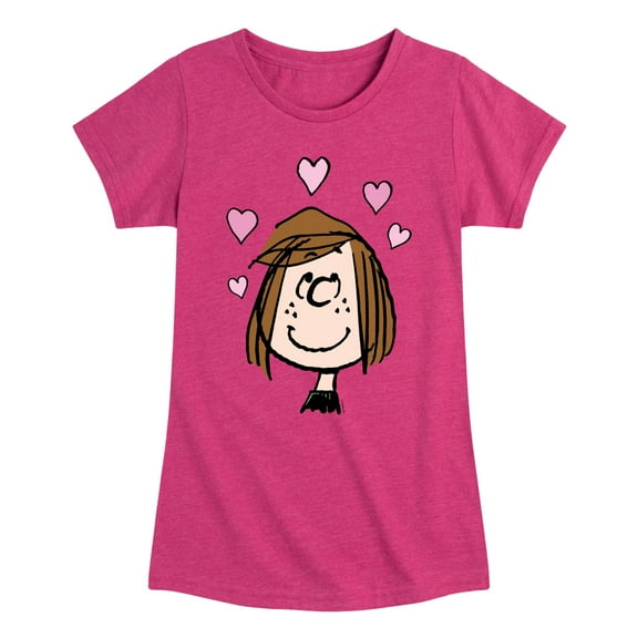 Peanuts - Patty Valentines - Toddler & Youth Girls Short Sleeve Graphic T-Shirt