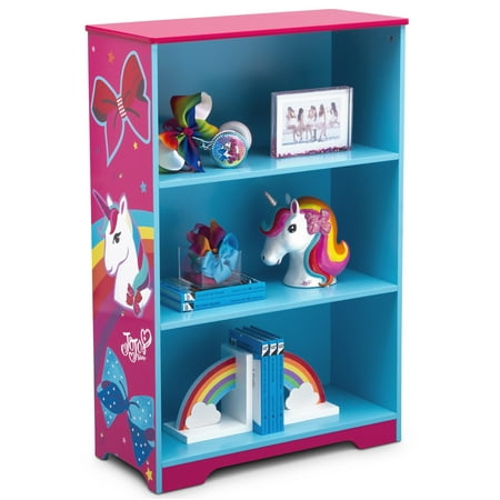 Jojo Siwa Deluxe 3 Shelf Bookcase By Delta Children Walmart Com