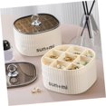 thumbnail image 4 of VEEKI High-end Jewelry Box Compartment Storage Box Portable Jewelry Organizer Jewelry Organizer Portable Jewelry Case Jewelry Holder Jewelry Container Jewelry Storage Holder Trinket Case24059634, 4 of 5