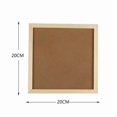 thumbnail image 1 of Tyidzon Children's Handmade DIY Solid Wood Three-dimensional Frame -light Frame Wooden Blank Frame, 1 of 1