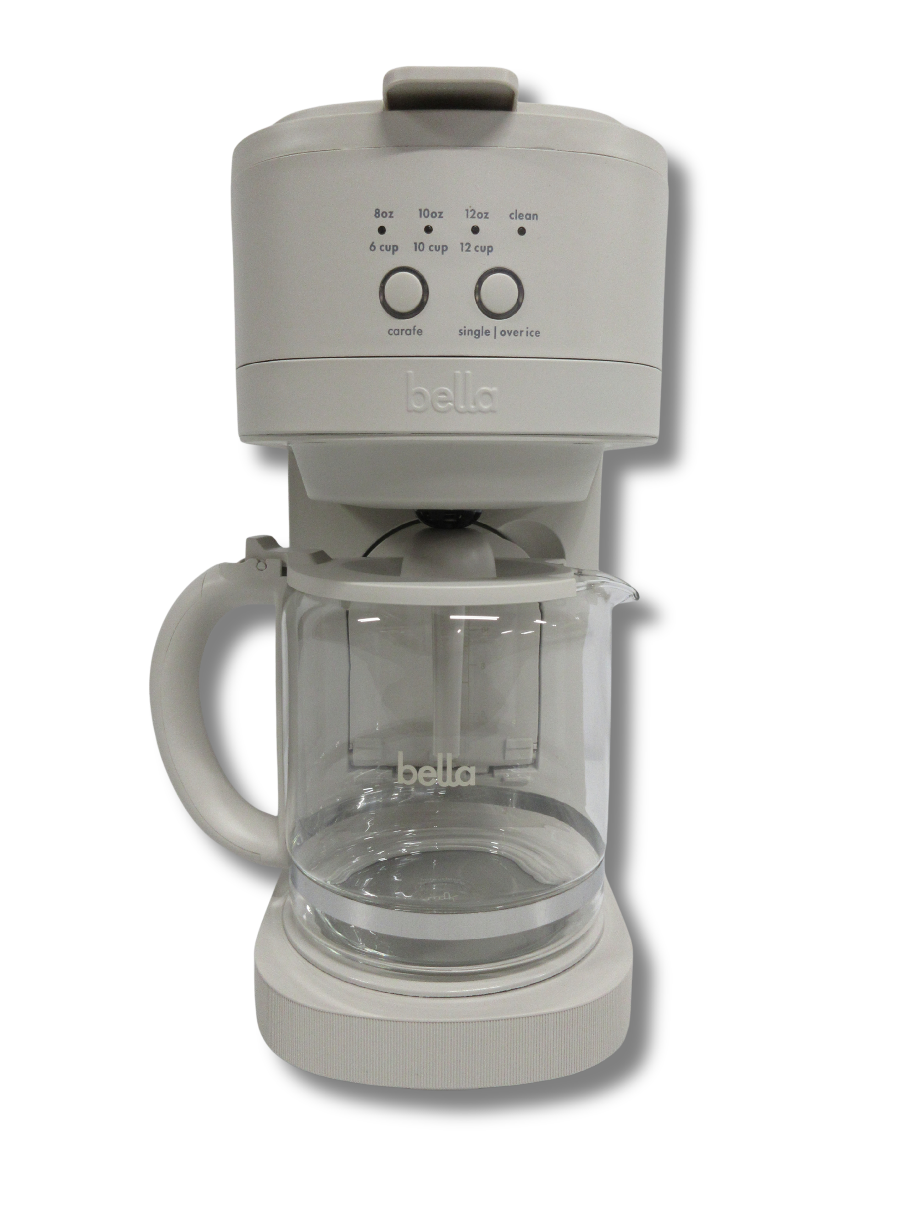 BELLA VersaBrew 2-in-1 Coffee Maker, K-Cup Compatible, Single Serve & 12-Cup Carafe Brewer, Iced Coffee Function, 61oz Water Reservoir, Oatmilk