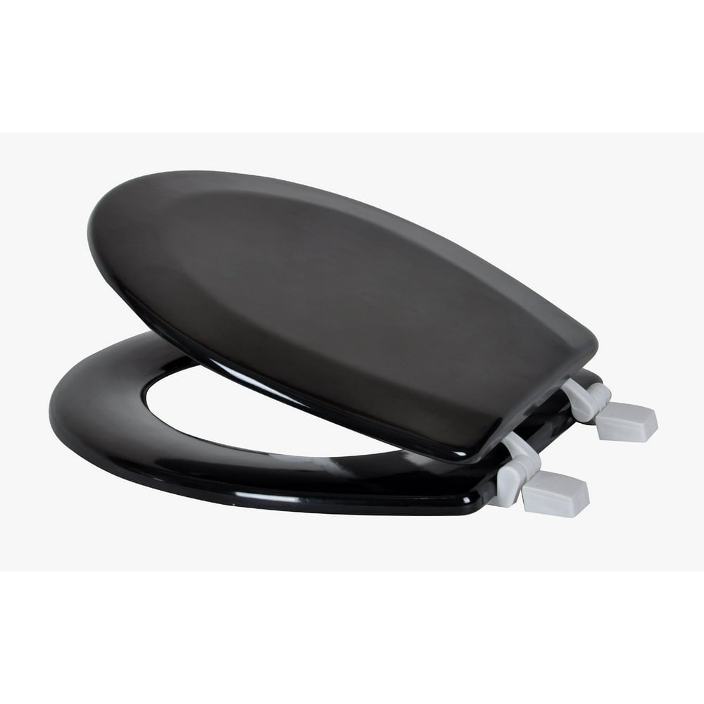 Dream Bath Beveled Edge Heavy Duty Round Toilet Seat with nonslip seat