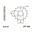 thumbnail image 2 of JT Steel Front Sprocket 18T for Street TRIUMPH 900 Adventure Cruiser 1996-2000, 2 of 4