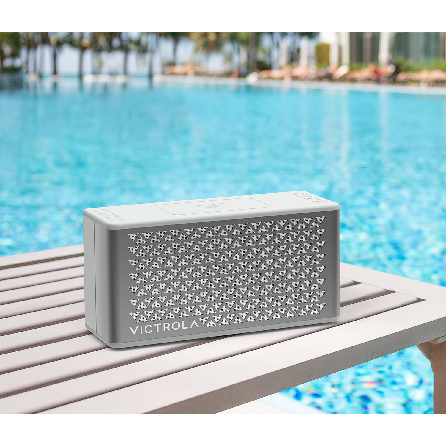Victrola Music Edition 2 Tabletop Bluetooth Speaker - Silver