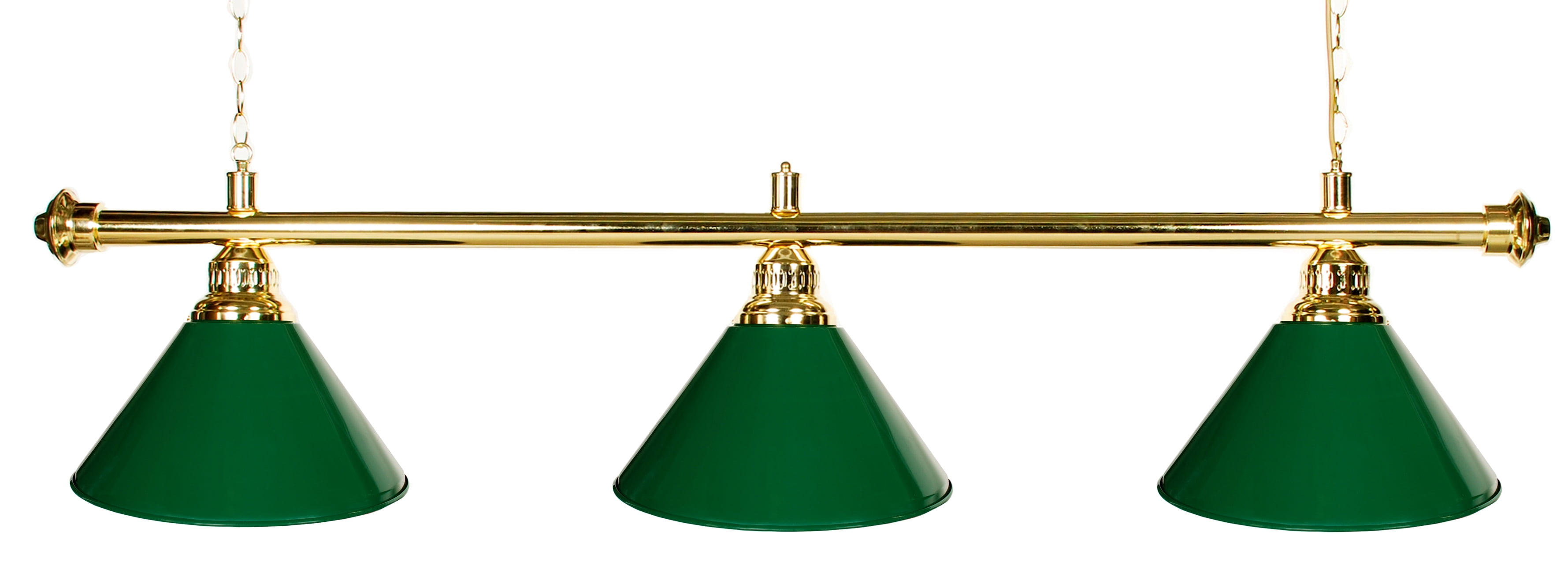 green pool table lights