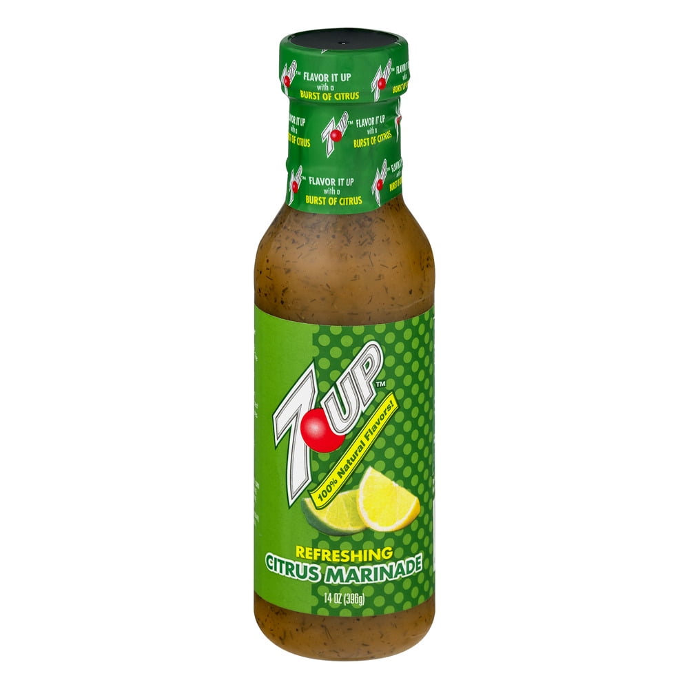 7UP Refreshing Citrus Marinade, 14.0 OZ by Vita Food Products