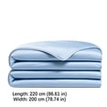thumbnail image 3 of Edredón de Seda Helada de Verano: Manta Refrescante con Tejido Transpirable para Personas Que Suelen Pasar Calor Al Dormir. Manta Ligera Ideal para Viajes, Acampadas o para Usar En El Dormitorio. Lav, 3 of 7