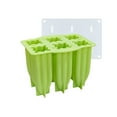 thumbnail image 3 of Ice Cream Mold, Reusable Silicone Maker, Easy Fill Lid, Create Treats for Summer Snacks, Yellow, 3 of 7