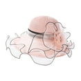 thumbnail image 4 of Fgnfyis Elegant Women's Summer Beret Sun Hat with Wide Brim for and Breathable Comfort Pink M, 4 of 4