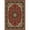 Red, variant on Barclay Medallion Kashan 6 ft. 7 in. x 9 ft. 6 in. Rectangular Area Rug in Red