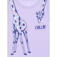 thumbnail image 2 of Wonder Nation Girls Short Sleeve Giraffe T-Shirt, Sizes 4-18 & Plus, 2 of 3