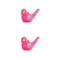 thumbnail image 4 of serony Water Bird Whistle Bath Musical Swim Interesting Learning Educational DIY Realistic Hanging Party Favors Children rose red 2Set, 4 of 6