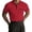 Wine Mens Summer Shirts, variant on BSDJILFG Golf Shirts for Men Business Casual Work Top Summer Breathable Short Sleeve Buttons Collared Office Shirt with Pocket
