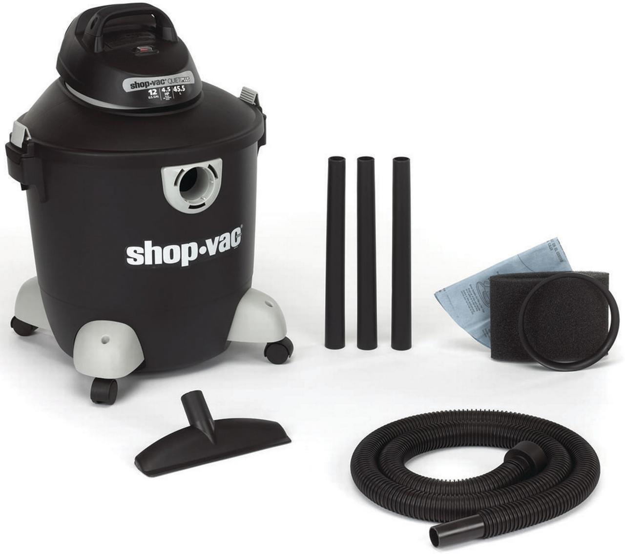 ShopVac 5981300 Vacuum Cleaner, 4.5 hp, 12 gal Tank