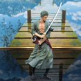 thumbnail image 4 of New Roronoa Zoro Statue Desktop Ornament Character Cartoon Decorations friend Collectibles Fun Creative Gift, 4 of 5