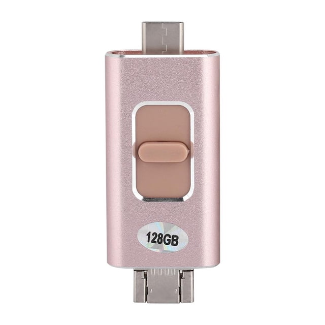 Disco U 64Gtype-C/Usb/Lightning/Usm 4 En 1 Apto Para Iphone/Ipad/Android (Oro Rosa) seitruly EL006260-00