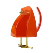 Finesse Decor Modern Resin Bird Sculpture, Orange