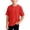Red, variant on ITSAME Boys Henley T-Shirts, Loose Fit Comfort Breathable Short Sleeve Summer Casual Fashion Tops Navy Size 5