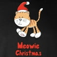 thumbnail image 3 of CafePress - Christmas Kitty Long Sleeve Dark T Shirt - Long Sleeve Dark T-Shirt, 3 of 4