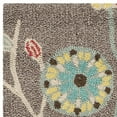 thumbnail image 2 of SAFAVIEH Four Seasons Derren Novelty Flowers Area Rug, Grey/Blue, 2' x 3', 2 of 4