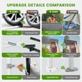 thumbnail image 2 of COBIZI 6.6x6.6 Pop-up Canopy Tent, Heavy-Duty, Waterproof, 4 Sidewalls, Carry Bag, Gray, 2 of 12