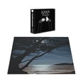 thumbnail image 4 of Ambesonne Landscape Jigsaw Puzzle, Night Tree Silhouette Sea, Heirloom-Quality Fun Activity for Family Durable Cardboard, 1000 pcs, Black and Blue, 4 of 6