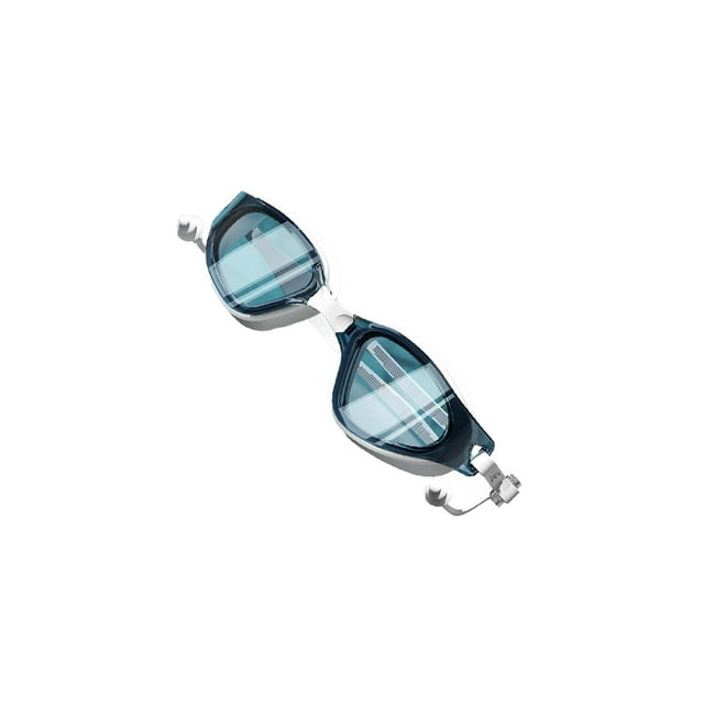 ZLight Lunettes de Natation Étanches Sangle Réglable Étanche Sangle Réglable Sports de Plage et Aventures de Plongée PP Bleu 20x5cm