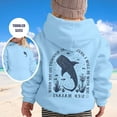 thumbnail image 2 of Byoo Toddler Girls Preppy Hoodie Kids Graphic Fall Pullover Hooded Sweatshirt with Pocket, 2 of 4