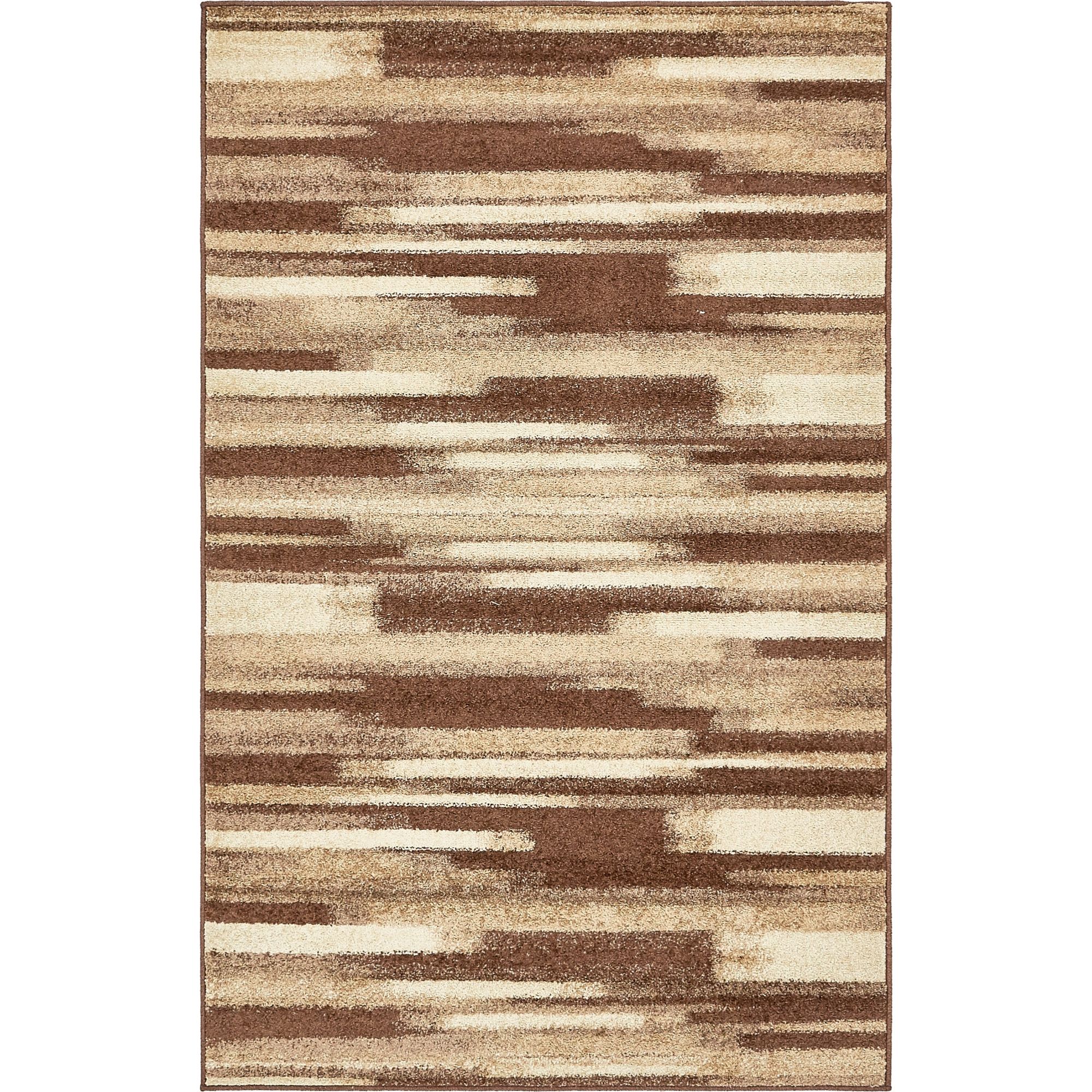 Unique Loom Autumn Geometric Modern Area Rugs, OffWhite