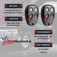 thumbnail image 3 of Juego de llaveros de coche con control remoto de entrada sin llave para Buick Rainier, 3 of 6