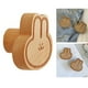 thumbnail image 4 of Gancho de madera con forma de conejo, sin perforaciones, delicado y multifuncional, para la entrada del dormitorio., 4 of 14