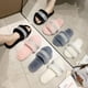 thumbnail image 4 of Ficarrico Zapatillas de felpa para mujer 2023 nuevo hogar zapatillas cálidas de una palabra de fondo plano Zapatillas de algodón de moda, 4 of 6