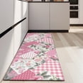 thumbnail image 4 of Pioneer Flower Floral Print Pattern Kitchen Rug Mat,Kitchen Runner Rugs Non Skid Washable,Decorative Kitchen Floor Mats for Kitchen,Sink,Laundry,17"X47", 4 of 5