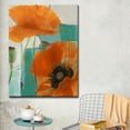thumbnail image 2 of Ready2hangart 'Painted Petals XXXIII' Painting Print on Wrapped Canvas, 2 of 5
