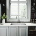 thumbnail image 2 of Vigo All-in-One 30" Undermount Stainless Steel Kitchen Sink and Faucet Set, 2 of 5
