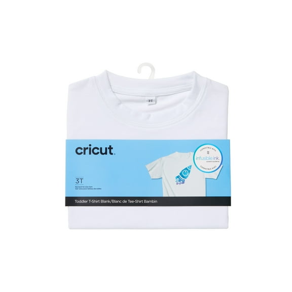 Cricut Toddler T-Shirt Blank, Crew Neck, 3T, 3T