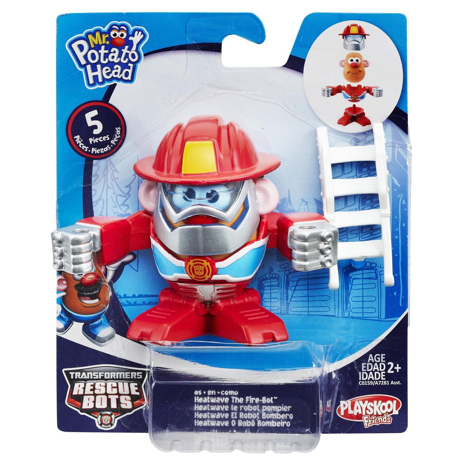 Playskool Friends Mr. Potato Head Mashups Transformers Heatwave