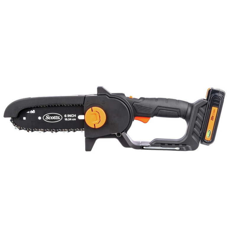 Scott's 20V Lithium-Ion 6 in. Electric Small Chainsaw Kit