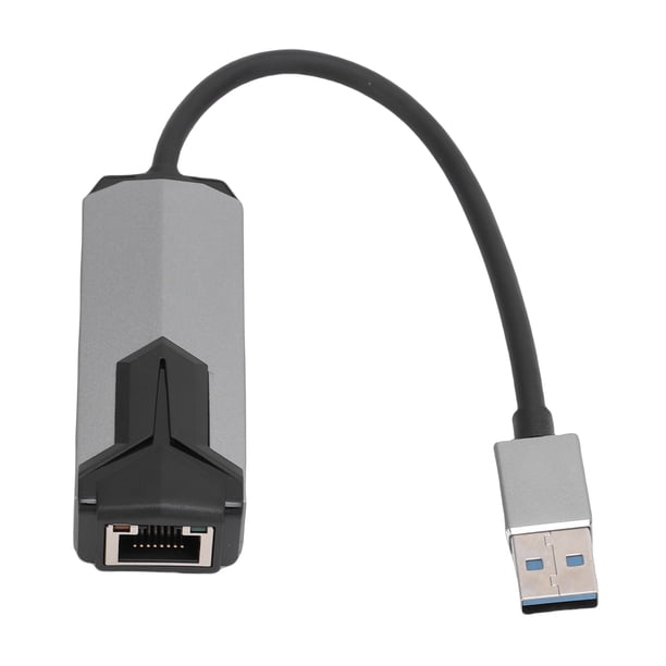 Adaptador De Red Con Cable USB 2,5G 2500Mbps USB A 3,0 A Convertidor Ethernet RJ45 Para Ordenador Portátil Y De Escritorio