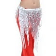 thumbnail image 1 of FRINGE BELLY DANCE HIP SCARF WRAP BELT DANCER, 1 of 4