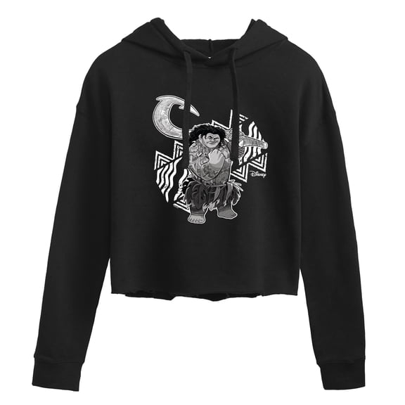 Maui - Ladies Juniors Cropped Pullover Hoodie