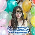 thumbnail image 4 of comerut 24 Pcs Paper Glasses Birthday Party Eyeglasses Decoration 18 21 30 40 50 60 70th Birthday Celebration Photo Prop Unisex Glasses, 4 of 8