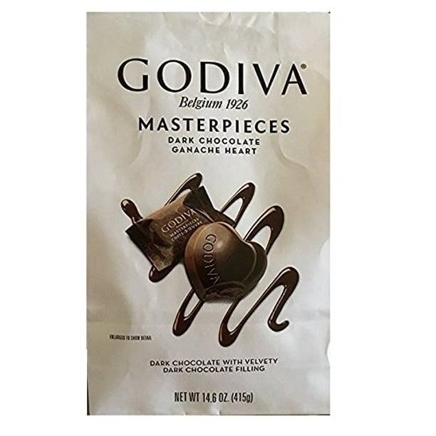 Godiva Masterpieces Dark Chocolate Hearts, 14.6 Oz
