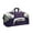 Purple/Grey, variant on BG99 Port & Company Mens Gym Bag Colorblock Sport Duffel