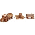 thumbnail image 2 of Wood Trick Tractor Trailers 3D Wooden Puzzle 153 Piece Kids Model Kit, 2 of 8