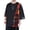 Black, variant on INCERUN Mens Chinese Style Ethnic Printed T Shirts Half Sleeve Casual Cotton Stitching Tops