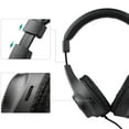 thumbnail image 3 of Casco Auriculares de Monitor estéreo con cable Auriculares sobre la oreja con controlador de 50mm Enchufe de 6,5mm para grabación Monitoreo Apreciación de música Negro (NO para PC) TOMSHOO Casco, 3 of 6