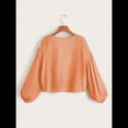thumbnail image 4 of Traje de Baño para Mujer, Túnica, Bikini con Lazo, Camiseta de Playa Suave de Larga Coral M, 4 of 6
