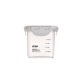 thumbnail image 1 of Tarros de Dulces de Plástico Hebilla Transparente Almacenamiento Sellado para Diversos Granos Nueces, Jarro de Almacenamiento Seco para Cocina Alimentos Cebada Azúcar Snacks Café Té Organización Hermé, 1 of 1