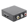 thumbnail image 2 of Mini HDMI a AV Converter Box Video RCA AV CVSB L / R 1080P HDMI2AV Adaptador HDTVNegro, 2 of 8